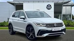 White Used 2022 VW Tiguan R-line SUV | £29,491 (Fair price)