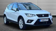Nevada white with grey roof Used 2019 Seat Arona SE Technology SUV | £13,490 (Fair price)