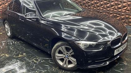 Używany BMW 318 Sport Line 136 KM (100 kW) 2017 Czarny Sedan/Limuzyna