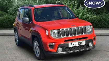 Used Jeep Renegade Limited 180 HP (132 kW) 2021 Orange SUV