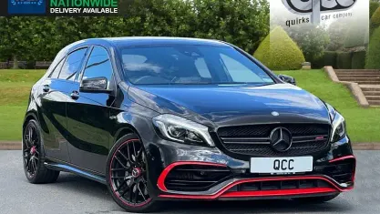 Used Mercedes A45 AMG AMG 360 HP (264 kW) 2015 Cosmos black Hatchback
