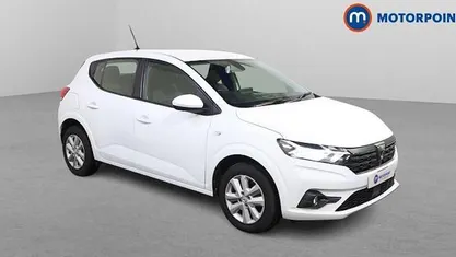 White Used 2022 Dacia Sandero Comfort Hatchback | £10,049 (Fair price)