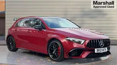 Used 2021 Mercedes A45 AMG Hatchback | £37,597 (Fair price)