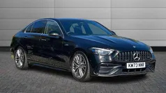 Black Used 2023 Mercedes C43 AMG Premium Sedan | £45,900 (Fair price)