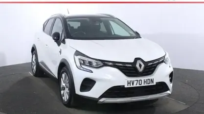 Begagnad Renault Captur Iconic 101 HK (74 kW) 2020 Vit SUV