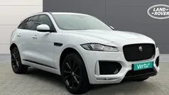 White Used 2019 Jaguar F-Pace Chequered Flag SUV | £21,699 (Fair price)