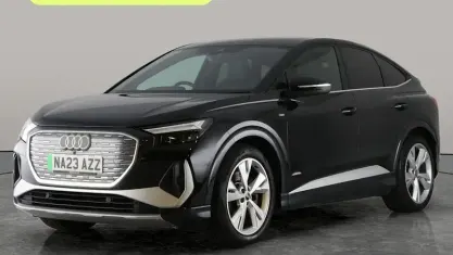 Used Audi Q4 Sportback e-tron S-Line 150 kW (204 HP) 2023 Black SUV