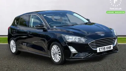 Used Ford Focus Titanium 125 HP (91 kW) 2019 Black Hatchback
