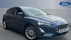 Blue Used 2020 Ford Focus Titanium X Hatchback | £12,078 (Fair price)