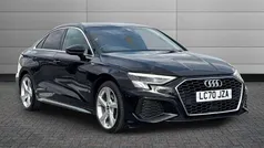 Black Used 2020 Audi A3 S-Line Sedan | £20,095 (Fair price)