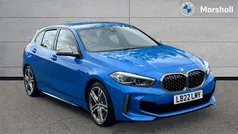 Misano blue metallic Used 2022 BMW M135 Comfort Edition Hatchback | £25,891 (Good price)