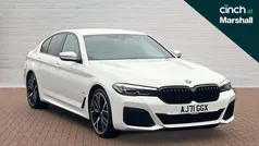 White Used 2022 BMW 530 M Sport Sedan | £29,189 (Good price)