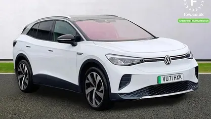 White Used 2021 VW ID.4 Pro Performance SUV | £17,699 (Fair price)