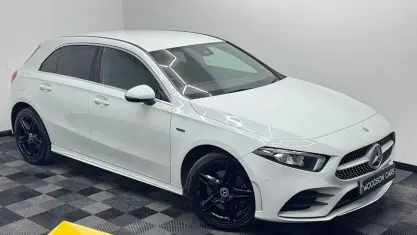 Used Mercedes A250 Executive 218 HP (160 kW) 2020 White Hatchback