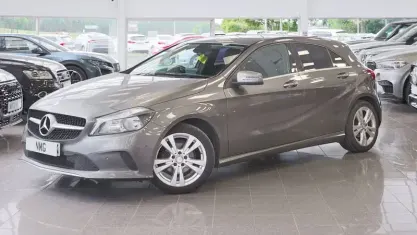 Used Mercedes A180 109 HP (80 kW) 2017 Grey Hatchback