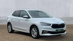 Moon white metallic Used 2024 Skoda Fabia SE L Hatchback | £19,640 (Fair price)