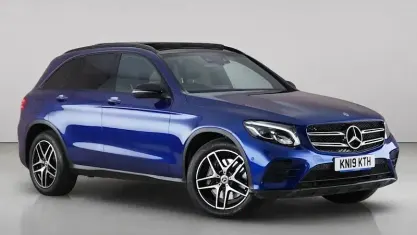 Used Mercedes GLC220 AMG 170 HP (125 kW) 2019 Blue SUV