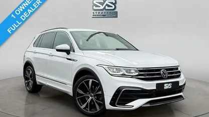Used VW Tiguan R-line 150 HP (110 kW) 2023 White SUV