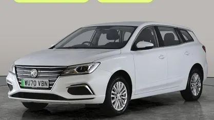 Used MG MG5 EV Excite 114 kW (156 HP) 2021 White Estate