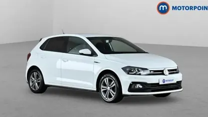 Used VW Polo R-line 116 HP (85 kW) 2020 White Hatchback