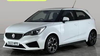Used MG MG3 Excite 106 HP (77 kW) 2023 White Hatchback