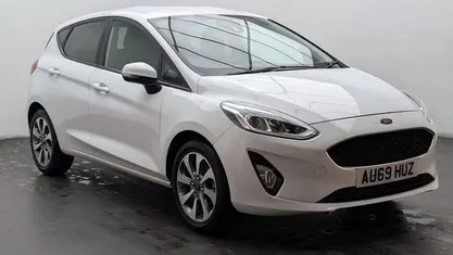 White Used 2019 Ford Fiesta Trend Hatchback | £8,350 (Fair price)