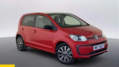 Used VW up! Black Edition 65 HP (47 kW) 2023 Red Hatchback