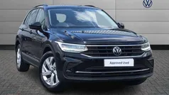 Black Used 2021 VW Tiguan Life SUV | £17,990 (Fair price)