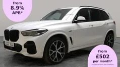White Used 2022 BMW X5 M Sport SUV | £34,550 (Super price)