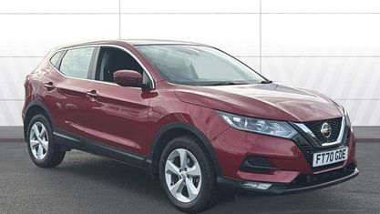 Usado Nissan Qashqai Acenta Premium 158 CV (116 kW) 2021 Rojo SUV