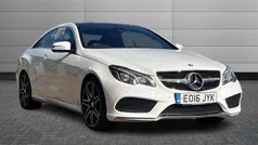 White Used 2016 Mercedes E400 AMG line Coupe | £13,990 (Fair price)