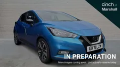 Blue Used 2022 Nissan Micra Tekna Hatchback | £11,516 (Fair price)