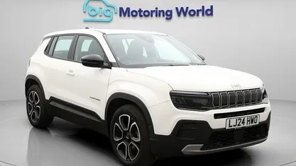 White Used 2024 Jeep Avenger Altitude SUV | £17,300 (Fair price)