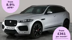 Silver Used 2020 Jaguar F-Pace S SUV | £22,514 (Fair price)