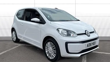 Used VW up! move up! 60 HP (44 kW) 2018 White Hatchback