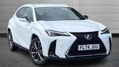 Fsport white Used 2024 Lexus UX 300h Sport Line SUV | £35,895 (Fair price)