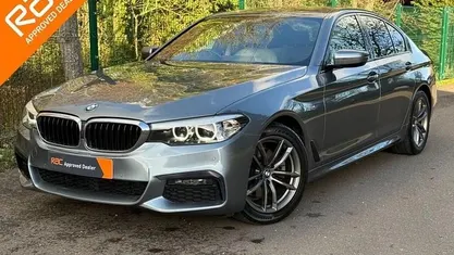 Used BMW 520 M Sport 190 HP (139 kW) 2019 Blue Sedan