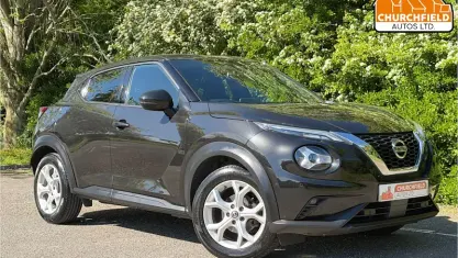 Used Nissan Juke N-Connecta 117 HP (86 kW) 2019 Black SUV