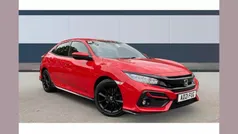 Red Used 2021 Honda Civic Sport Hatchback | £15,523 (Fair price)