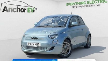 Używany Fiat 500e Icon 86 kW (118 KM) 2022 Niebieski Hatchback