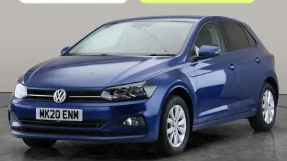 Used VW Polo Match 95 HP (69 kW) 2020 Blue Hatchback