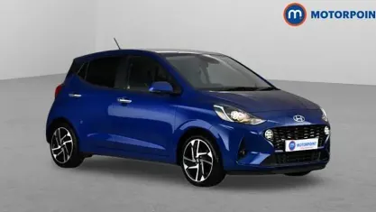 Used Hyundai i10 Premium 84 HP (61 kW) 2023 Blue Hatchback