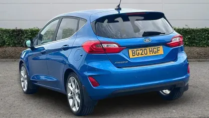 Used Ford Fiesta Titanium X 125 HP (91 kW) 2020 Blue Hatchback