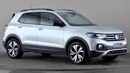 Used VW T-Cross Black Edition 110 HP (80 kW) 2023 Silver SUV