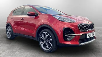 Used Kia Sportage GT-Line 136 HP (100 kW) 2021 Red SUV