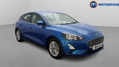 Used Ford Focus Titanium 125 HP (91 kW) 2020 Blue Hatchback