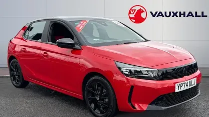 Used Vauxhall Corsa 101 HP (74 kW) 2025 Red Hatchback