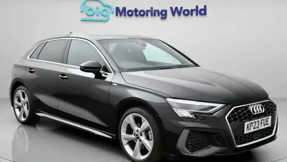 Used Audi A3 Sportback S-Line 150 HP (110 kW) 2023 Black Hatchback