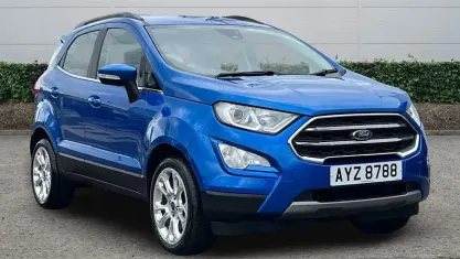 Occasion Ford Ecosport Titanium 125 ch (91 kW) 2021 Bleue SUV