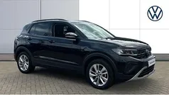 Black Used 2024 VW T-Cross Match SUV | £21,149 (Fair price)